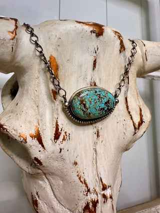 Number 8 River Rock Necklace