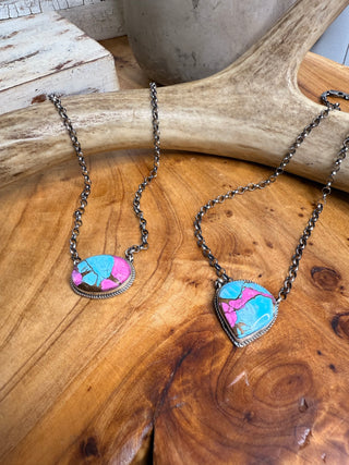 Bubble Gum Skies Necklace