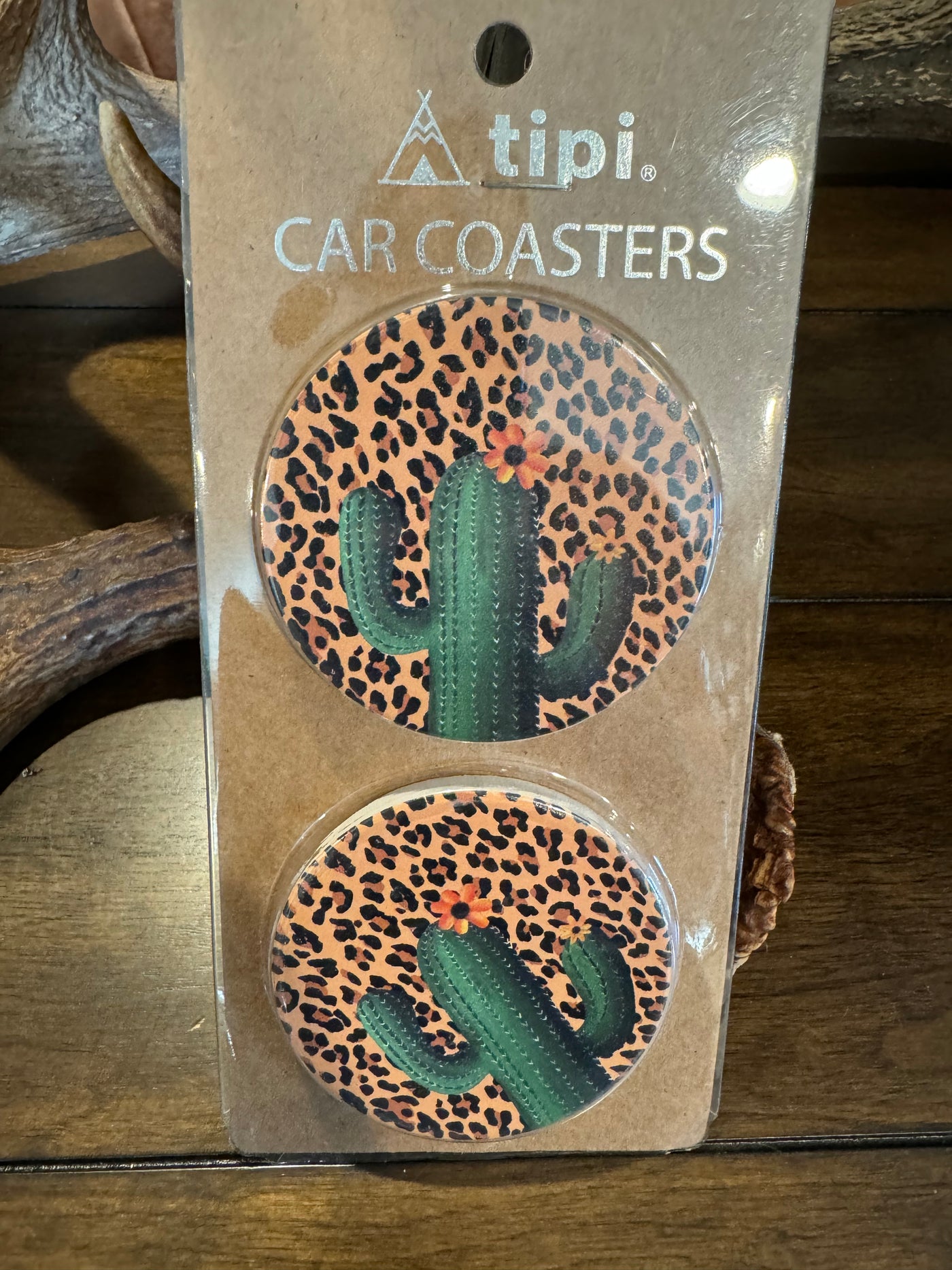 Car Coasters ~ Leopard