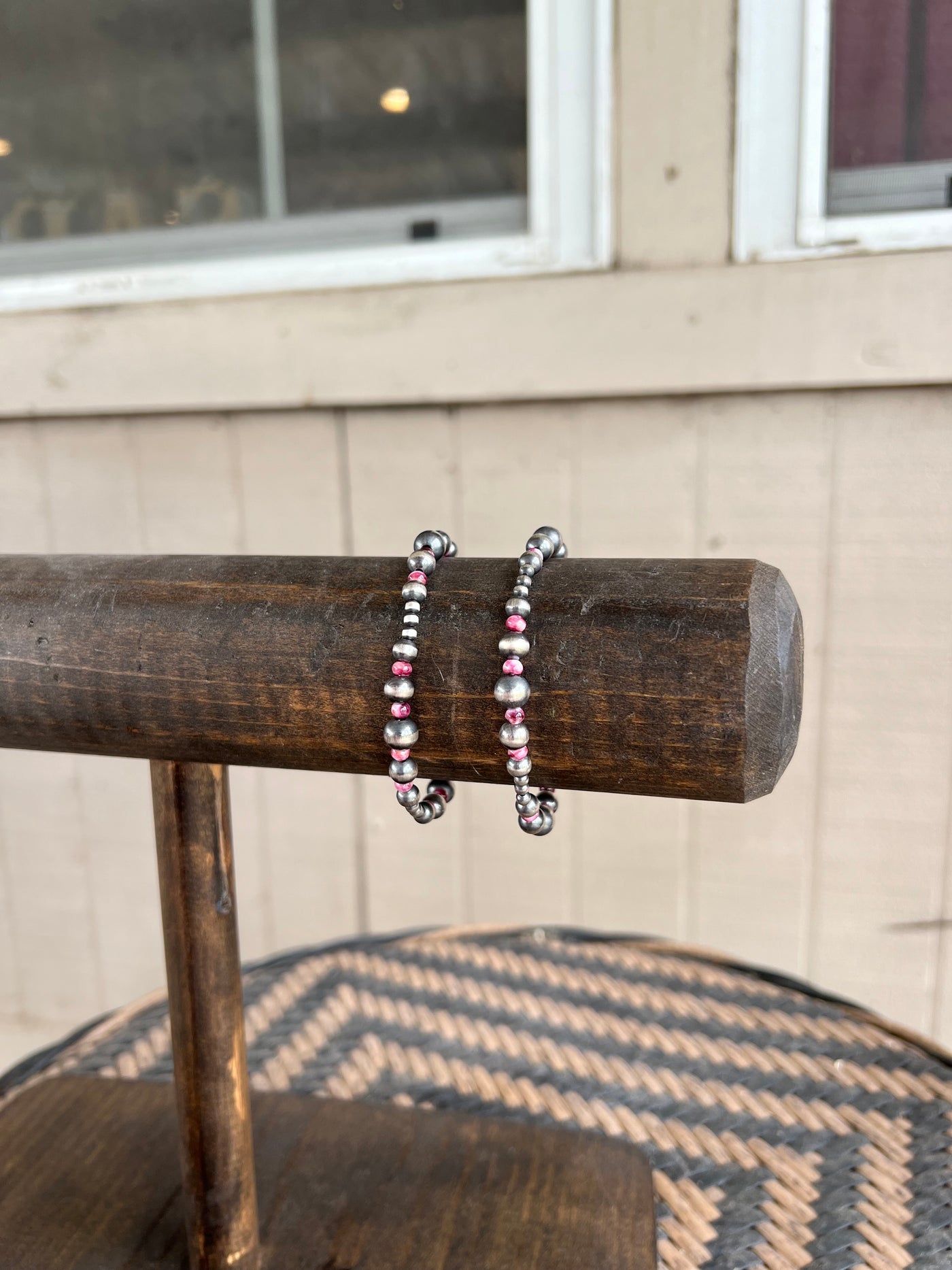 Navajo & Purple Spiny Bracelet