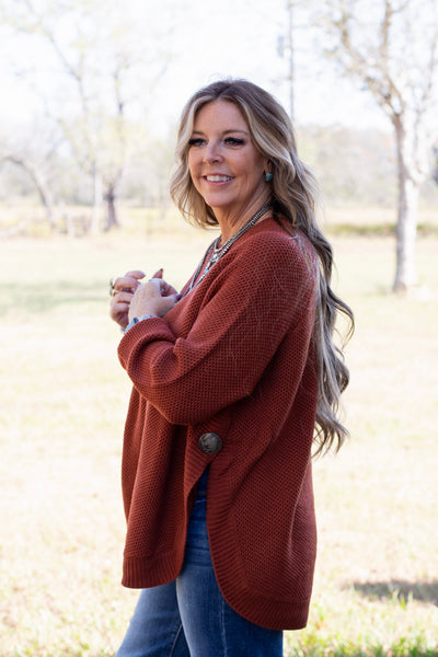 Buffalo Bend Sweater ~ Spice