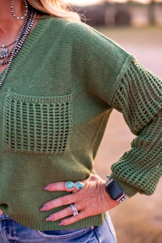 Sage Serenity Sweater