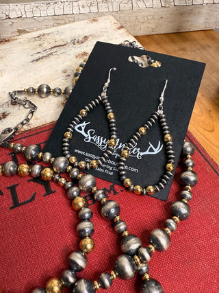 Silver Spur Shine Earrings