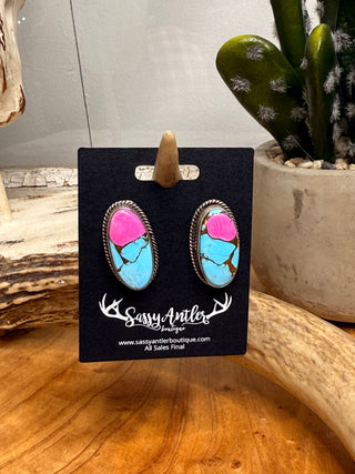 Cotton Candy Earrings