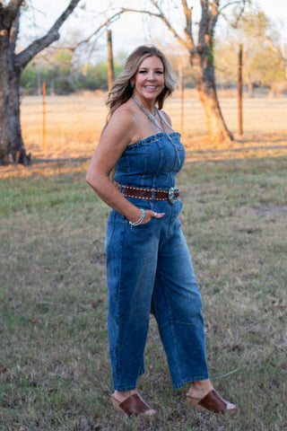 Outlaw Indigo Jumpsuit