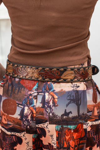 Bronc Blossom Belt