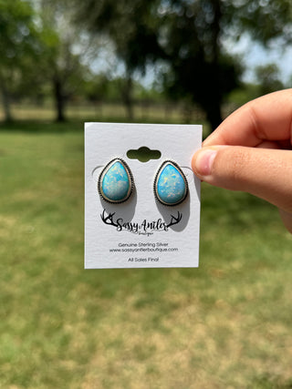 Opal Stud Earrings