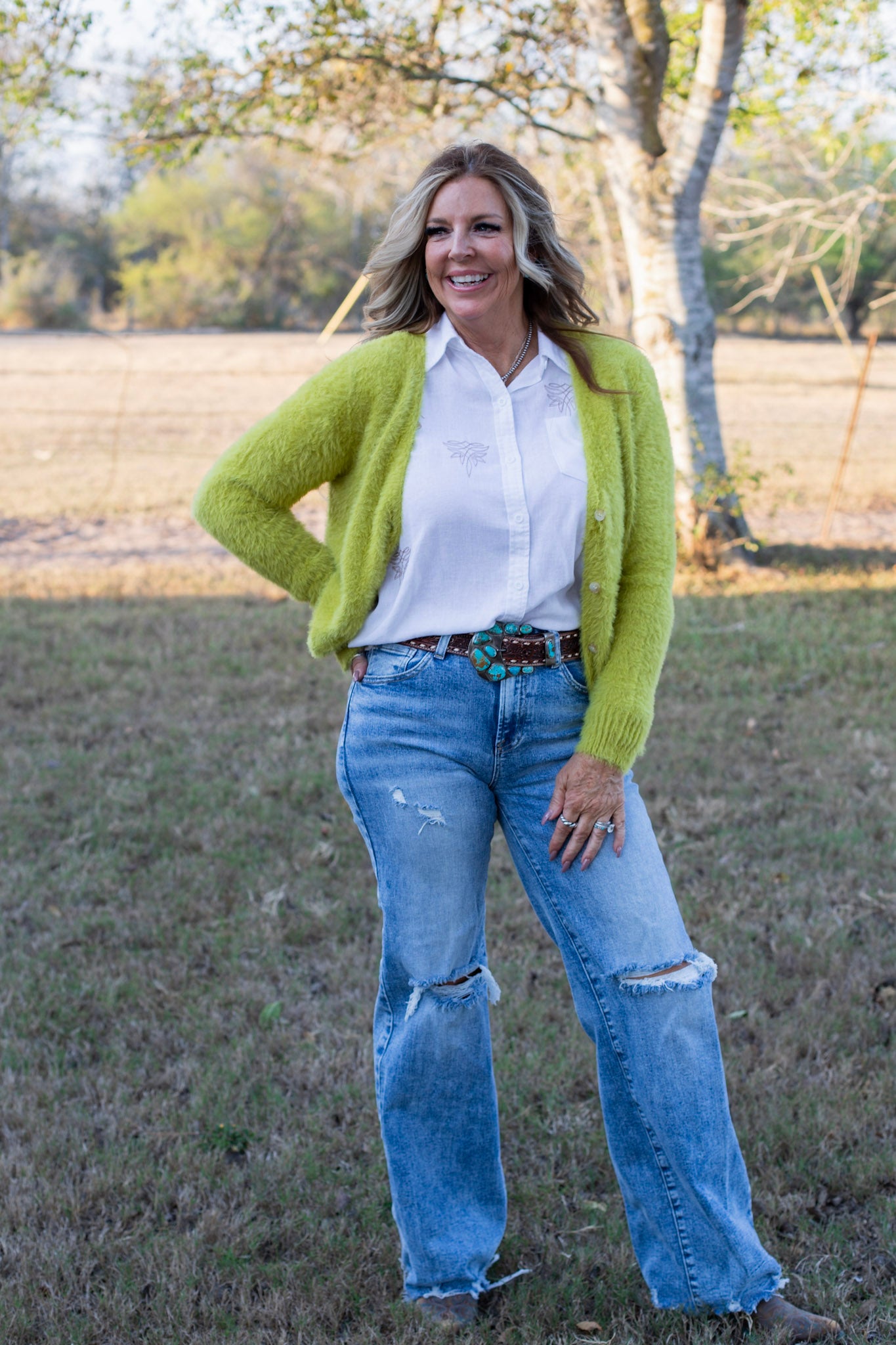 Cactus Bloom Sweater