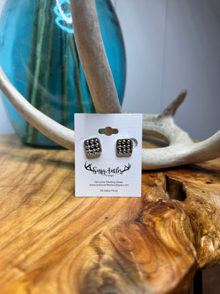 Silver Rollers Earrings