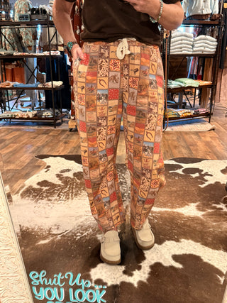 Outlaw Quilt Barrel Pant