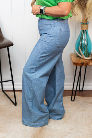 Jazmine Idaho Wide Leg Jean