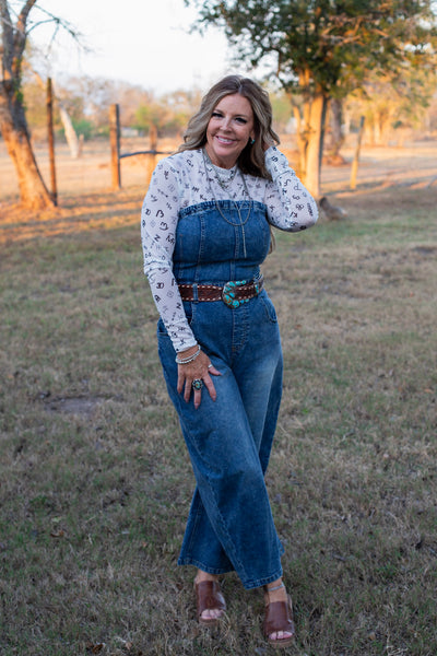 Cattleman Mesh Top