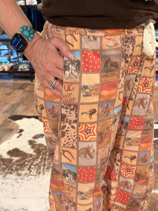 Outlaw Quilt Barrel Pant