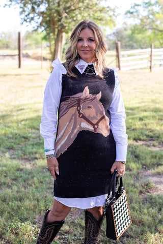 High Horse Sweater Dress