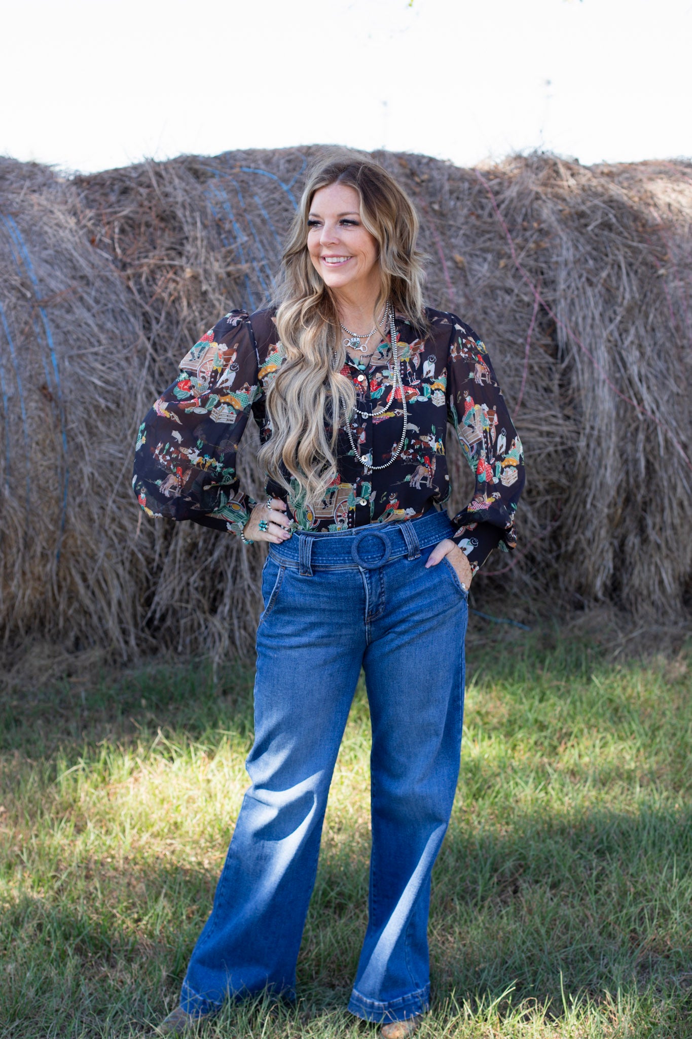 Wagon Trail Chic Blouse