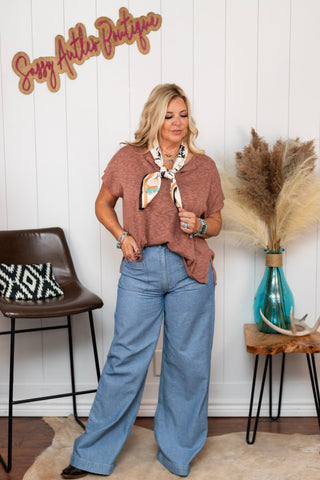 Jazmine Idaho Wide Leg Jean