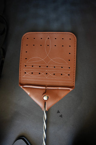 Fly Swat It ~ Boot Stitch ~ Saddle