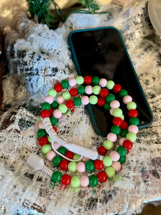 Christmas Beaded Charger