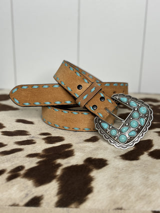 Multi Turquoise Stone Belt by Ariat