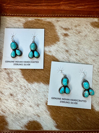 Kingman Trio Drop Earrings