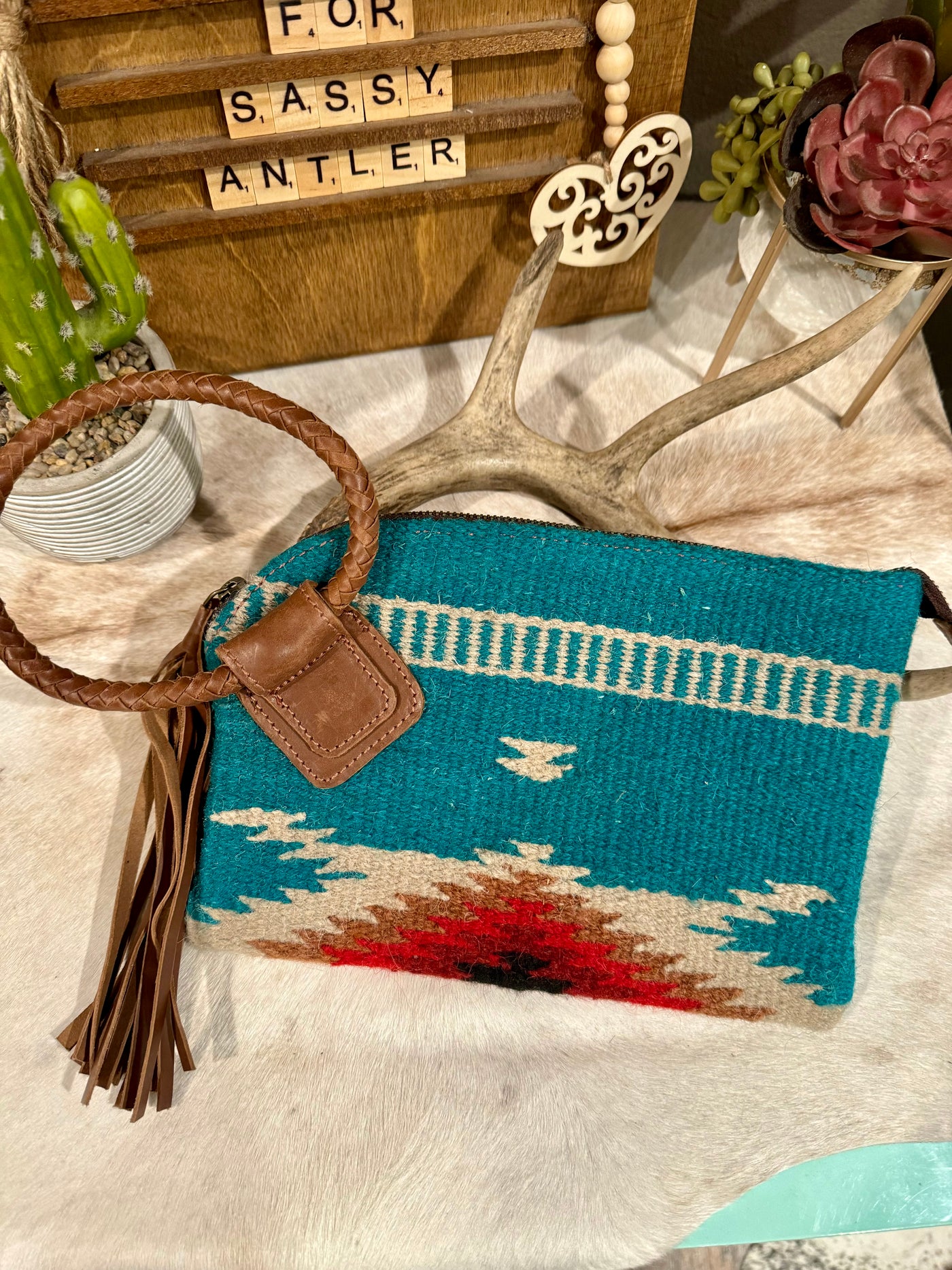 Rodeo Clutch ~ Saddle Blanket