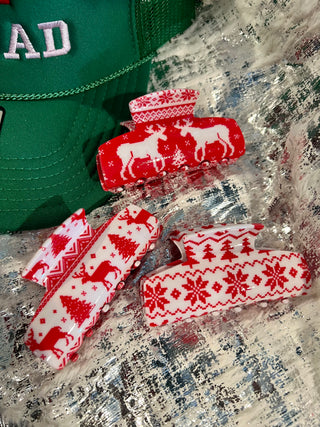 Christmas Hair Clips