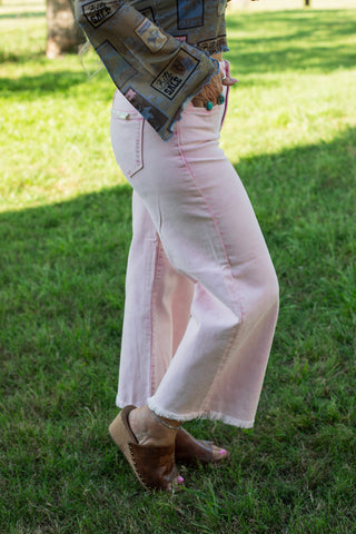 Rodeo Rose Crop Jeans