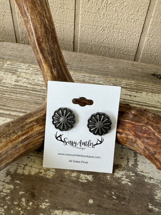 Katy Stud Earrings ~ Silver