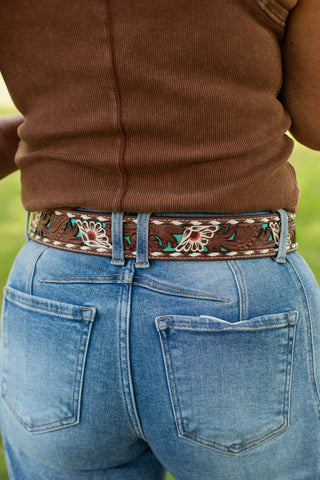 Whiskey Petals Belt