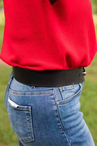 Hooked on the Range Belt ~ Black