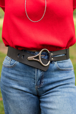 Hooked on the Range Belt ~ Black