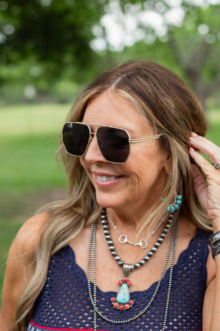 AXL Black Polarized Sunglasses
