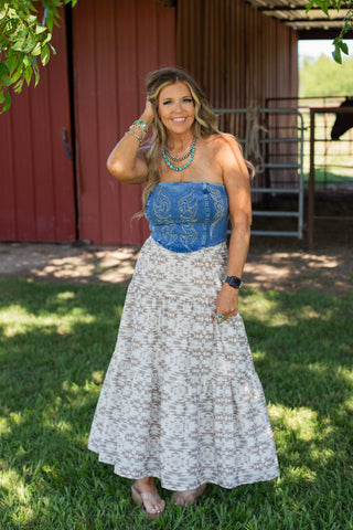 Southwest Trails Maxi Skirt