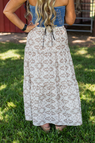 Southwest Trails Maxi Skirt