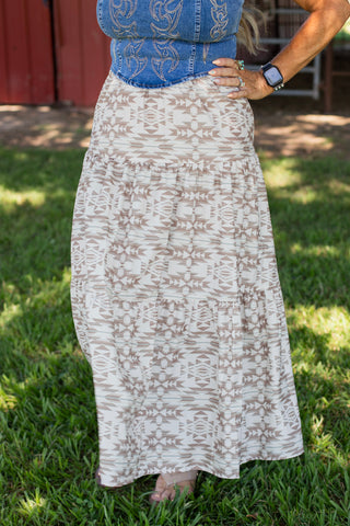 Southwest Trails Maxi Skirt