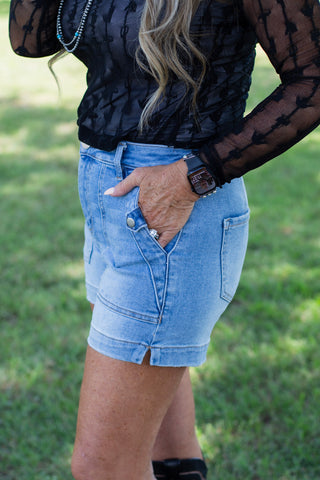 Rodeo Blues Shorts