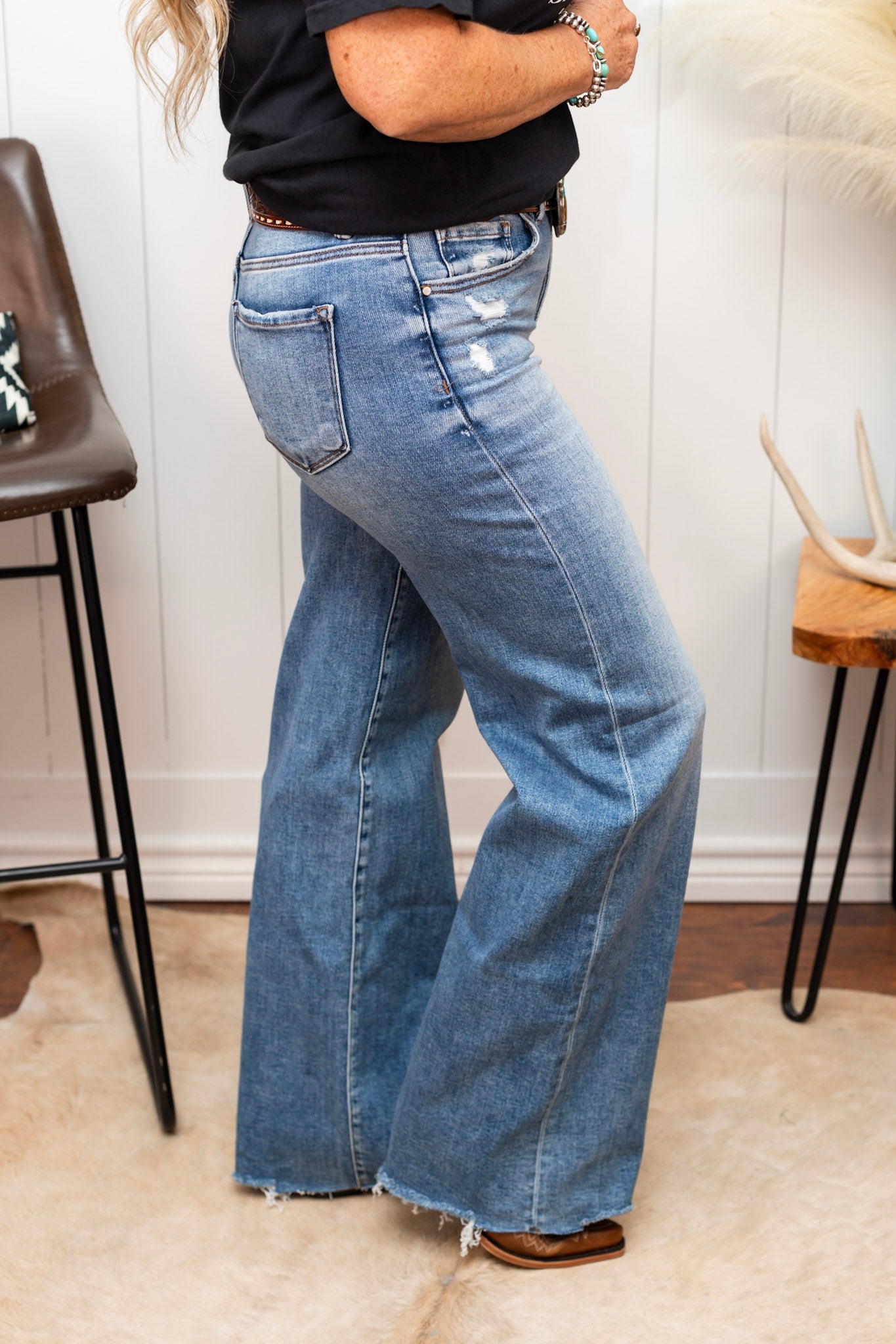 Riley Wide Leg Jeans