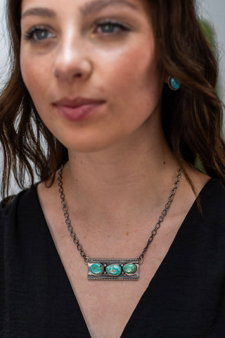 Blue Ridge Bar Necklace