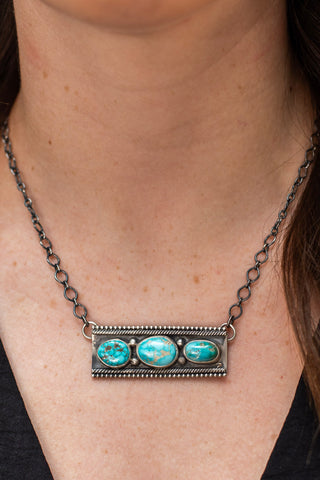 Blue Ridge Bar Necklace