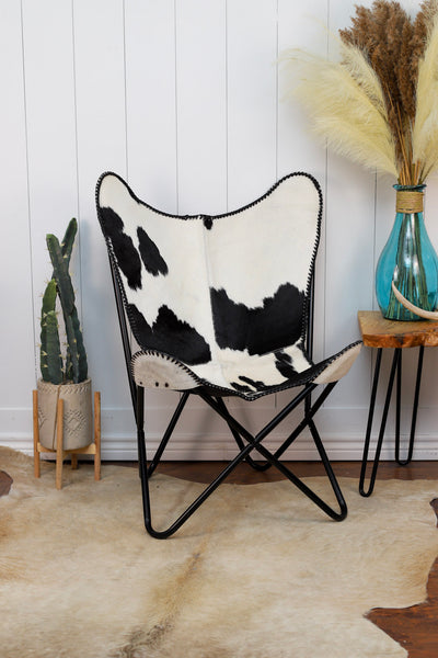 Ranch Hand Chair ~ Black & White