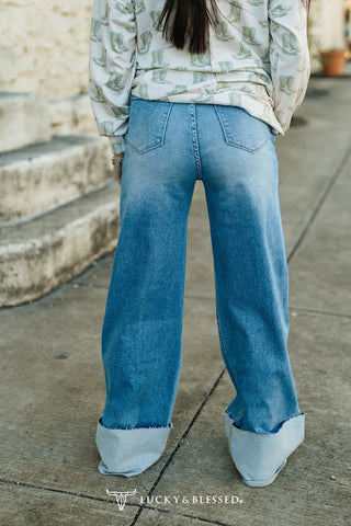 Cowgirl Cuff Jeans