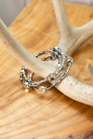 Diva Bangles ~ Silver