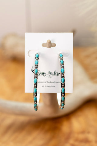 Turquoise Whisper Earrings