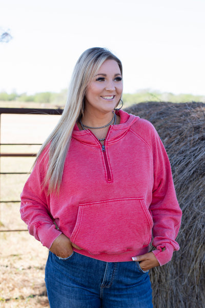 Summit Chill Hoodie ~ Red