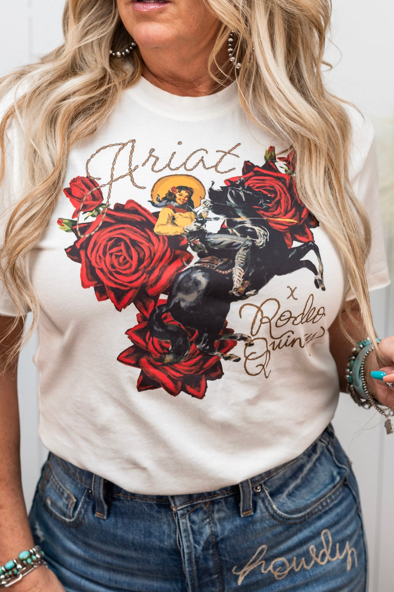 Happy Trails Rodeo Quincy T-Shirt By Ariat