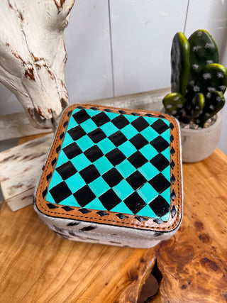 Punchy Jewelry Box ~ Turquoise