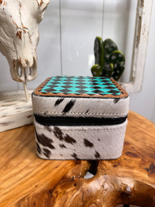 Punchy Jewelry Box ~ Turquoise
