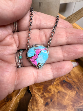 Bubble Gum Skies Necklace