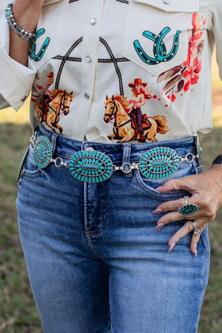 Riverstone Concho Belt