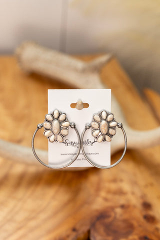 Wild West Earrings ~ Ivory